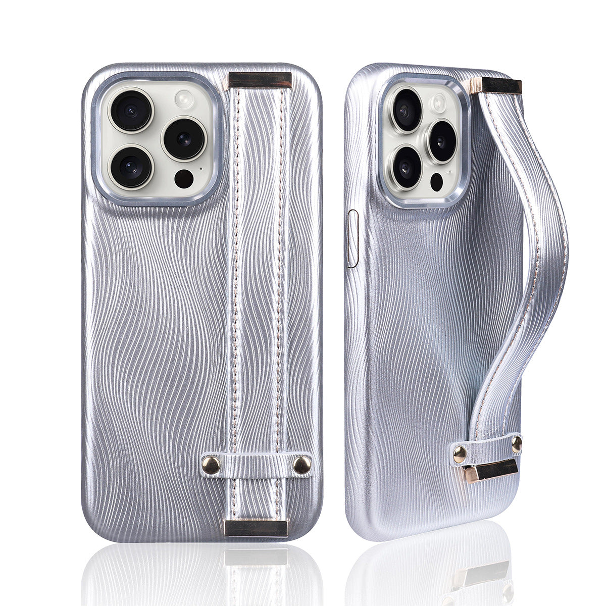 New Wristband Leather Phone Case for iPhone