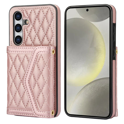 New Crossbody Wallet Leather Phone Case for Samsung