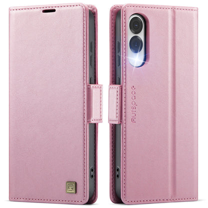 New RFID Blocking Card Holder Wireless Charging Leather Phone Case for Samsung