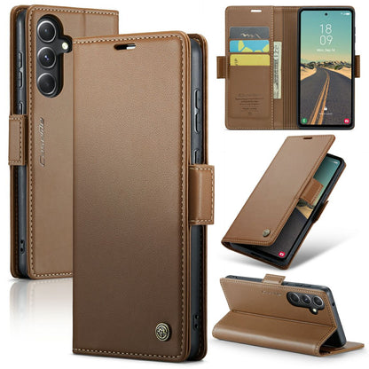 New RFID Blocking Card Holder Wireless Charging Phone Case for Samsung Galaxy A16