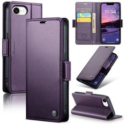 New RFID Blocking Card Holder Wireless Charging Phone Case for iPhone 16/16e/16 Pro/16 Plus/16 Pro Max