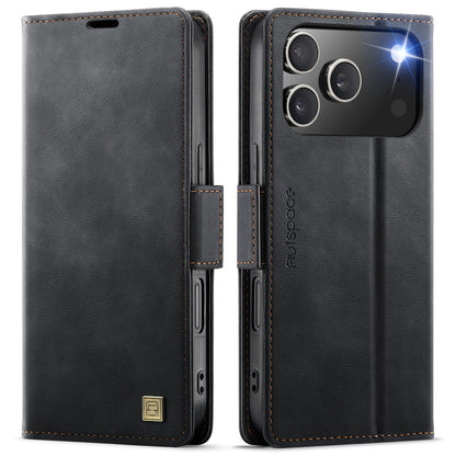 New RFID Blocking Card Holder Wireless Charging Leather Phone Case for iPhone