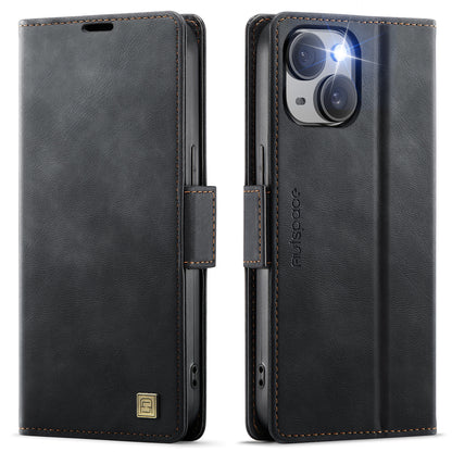 New RFID Blocking Card Holder Wireless Charging Leather Phone Case for iPhone