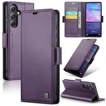 New RFID Blocking Card Holder Wireless Charging Phone Case for Samsung