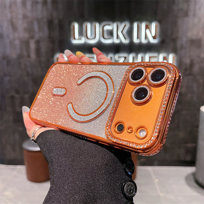 New Bling Glitter Rhinestones Phone Case for iPhone Air/17/17 Pro/17 Pro Max