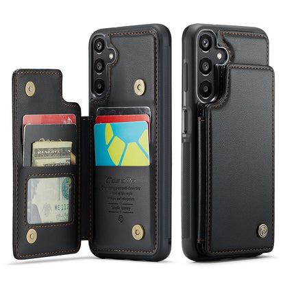 New RFID Blocking Card Holder Leather Phone Case for Samsung Galaxy A
