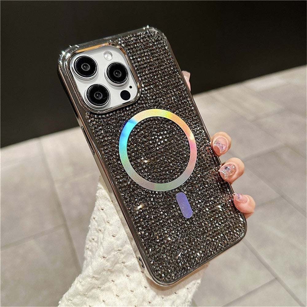 New Bling Rhinestones Phone Case for iPhone 16 Pro Max