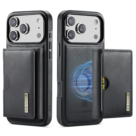 New 2-IN-1 RFID Blocking Wallet Card Holder Leather Case for iPhone Air/17/17 Pro/17 Pro Max