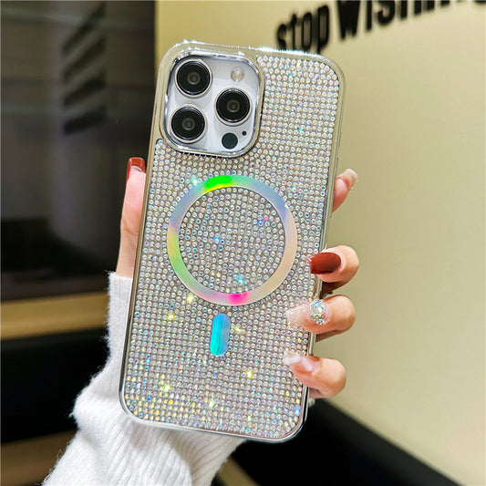 New Bling Rhinestones Phone Case for iPhone 16 Pro Max