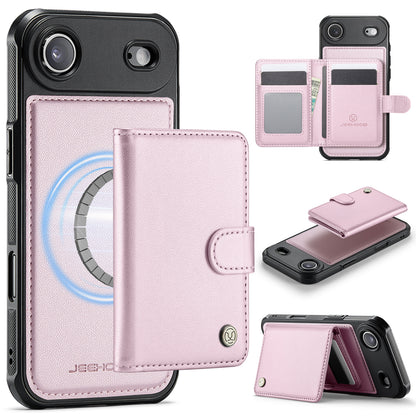 New 2-IN-1 RFID Blocking Card Holder Leather Phone Case for iPhone Air/17/17 Pro/17 Pro Max