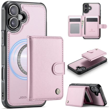 New 2-IN-1 RFID Blocking Card Holder Leather Phone Case for iPhone Air/17/17 Pro/17 Pro Max