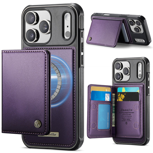 New 2-IN-1 RFID Blocking Wallet Card Holder Leather Case for iPhone