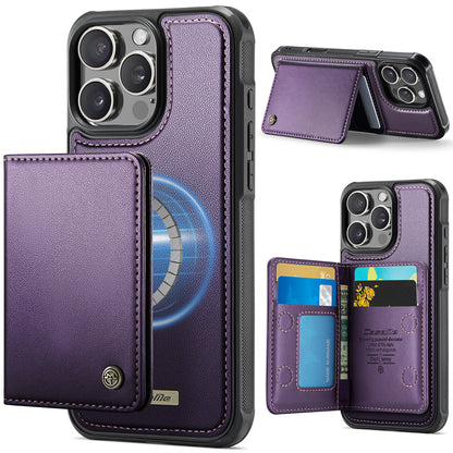 New 2-IN-1 RFID Blocking Wallet Card Holder Leather Case for iPhone