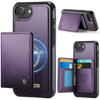 New 2-IN-1 RFID Blocking Wallet Card Holder Leather Case for iPhone