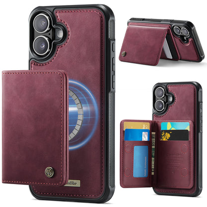 New 2-IN-1 RFID Blocking Wallet Card Holder Leather Case for iPhone