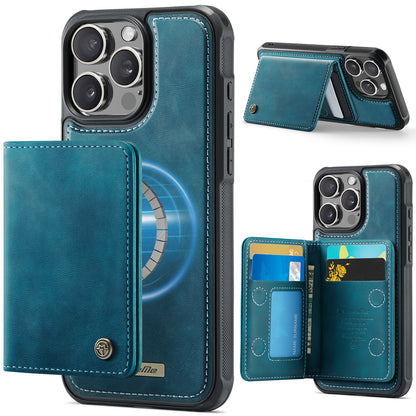 New 2-IN-1 RFID Blocking Wallet Card Holder Leather Case for iPhone