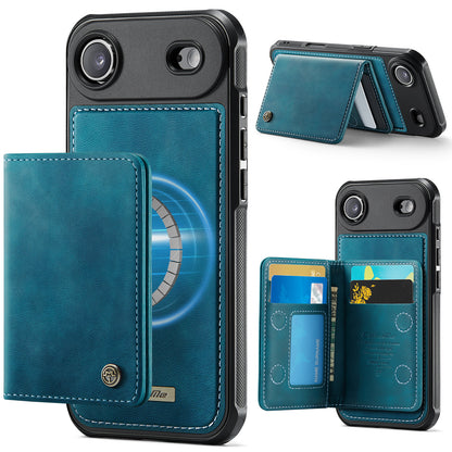 New 2-IN-1 RFID Blocking Wallet Card Holder Leather Case for iPhone