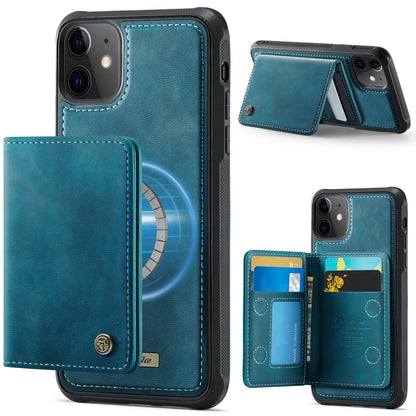 New 2-IN-1 RFID Blocking Wallet Card Holder Leather Case for iPhone