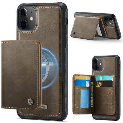 New 2-IN-1 RFID Blocking Wallet Card Holder Leather Case for iPhone