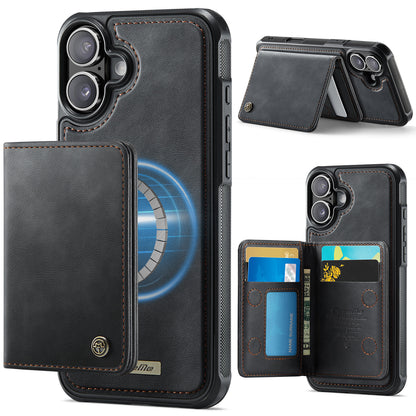 New 2-IN-1 RFID Blocking Wallet Card Holder Leather Case for iPhone