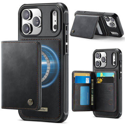 New 2-IN-1 RFID Blocking Wallet Card Holder Leather Case for iPhone