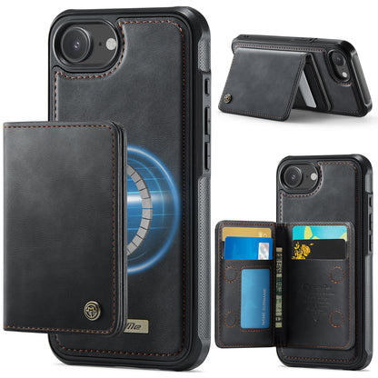 New 2-IN-1 RFID Blocking Wallet Card Holder Leather Case for iPhone