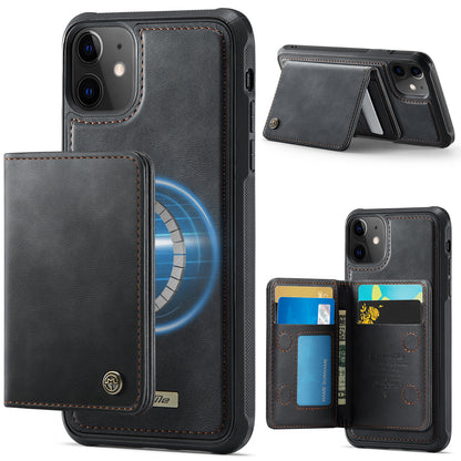 New 2-IN-1 RFID Blocking Wallet Card Holder Leather Case for iPhone