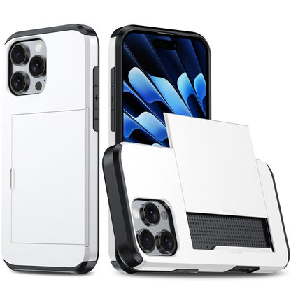 New Slide Card Wallet Phone Case for iPhone 16/16 Pro/16 Plus/16 Pro Max