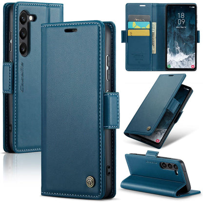 New RFID Blocking Card Holder Wireless Charging Phone Case for Samsung
