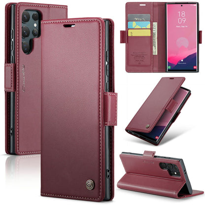 New RFID Blocking Card Holder Wireless Charging Phone Case for Samsung
