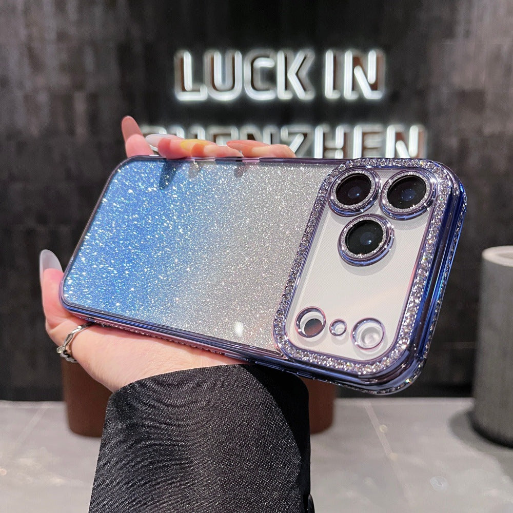 New Bling Glitter Rhinestones Phone Case for iPhone Air/17/17 Pro/17 Pro Max