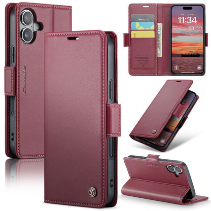 New RFID Blocking Card Holder Wireless Charging Phone Case for iPhone 16/16e/16 Pro/16 Plus/16 Pro Max